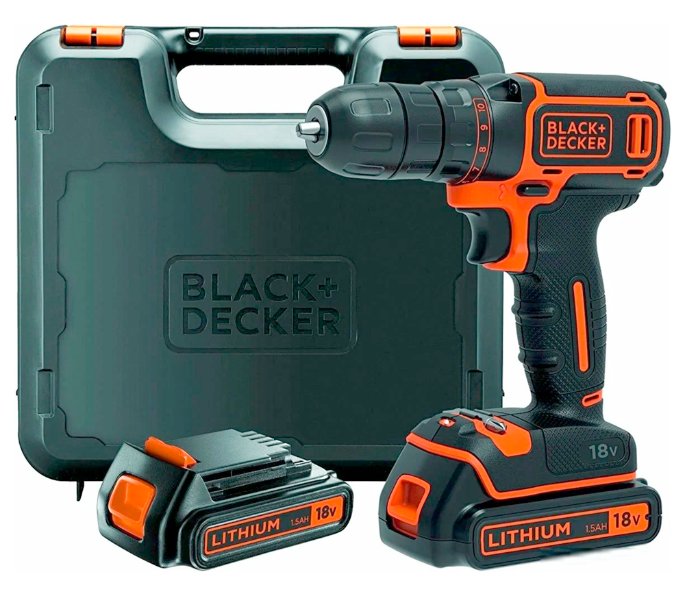 Mașină de înșurubat cu acumulator BLACK&DECKER BDCDC18KB 18V 1.5Ah photo 8