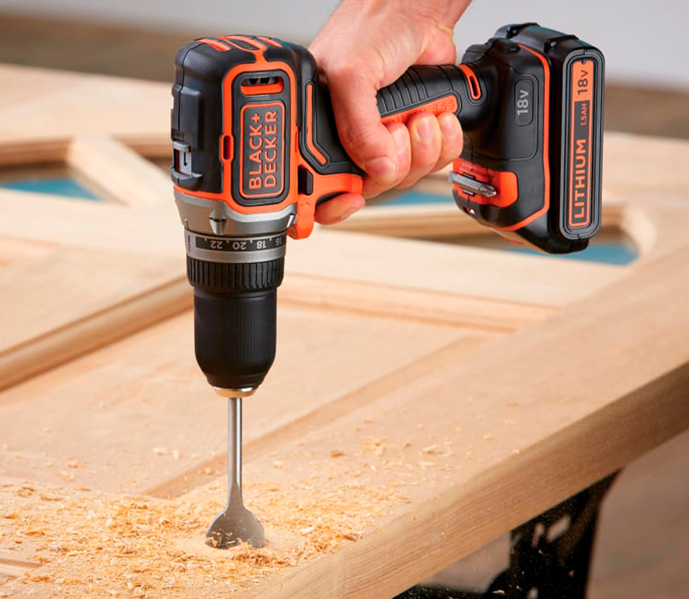 Шуруповерт аккумуляторный BLACK&DECKER BL186KB-QW 18В 1.5Ач photo 4