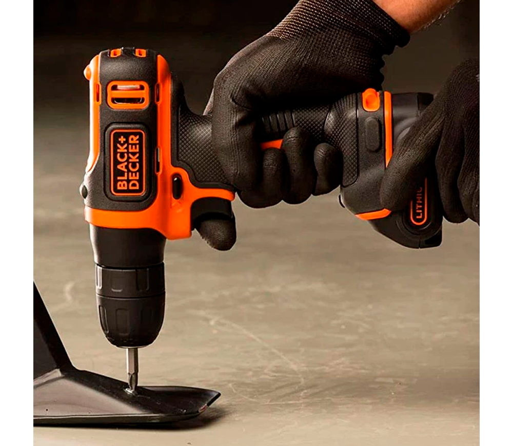 Mașină de înșurubat cu acumulator BLACK&DECKER BDCD12 10.8V 1.5Ah photo 4