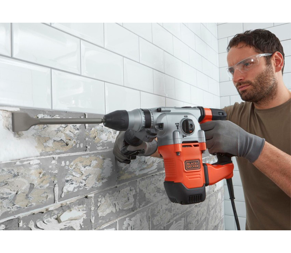 Ciocan rotopercutor BLACK&DECKER BEHS03K-QS 1250w SDS-Plus photo 5