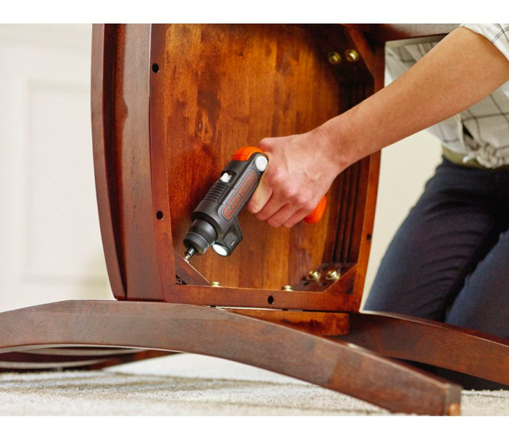 Șurubelniță fără fir cu lanternă BLACK&DECKER BDCSFL20C 3.8V 1.5Ah photo 8