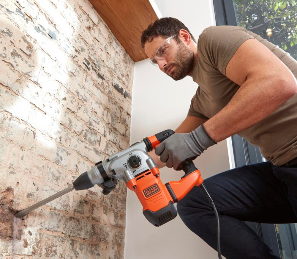 Ciocan rotopercutor BLACK&DECKER BEHS03K-QS 1250w SDS-Plus photo 7