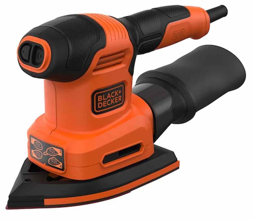 Mașină de șlefuit excentrică BLACK&DECKER BEW200 250w 125mm photo