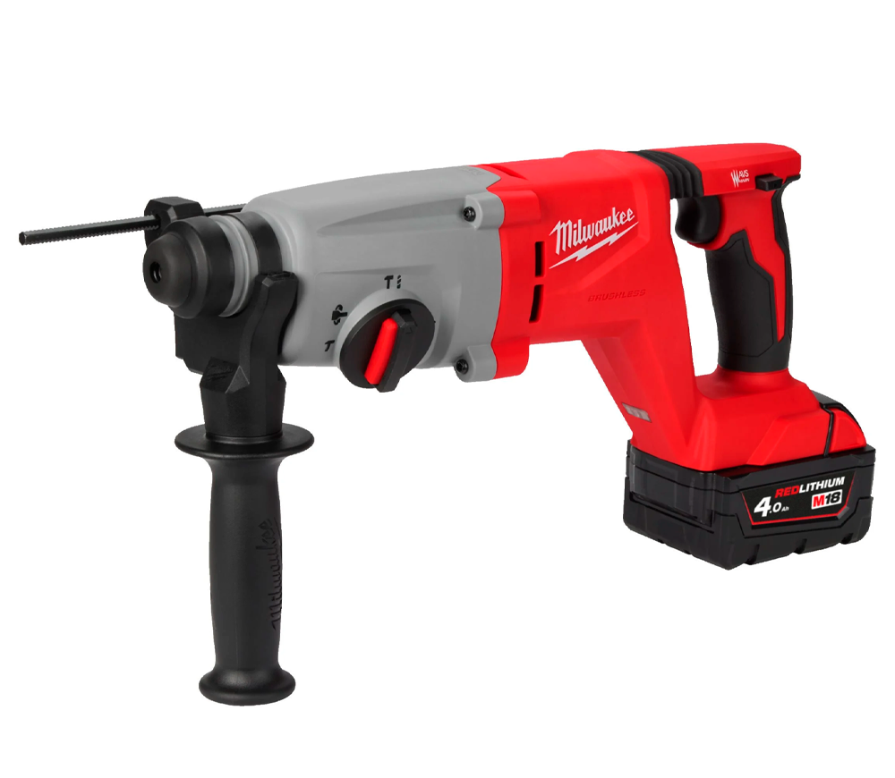 Ciocan rotopercutor cu acumulator MILWAUKEE M18BLHACD26-402X 2.6J 18V 4Ah photo