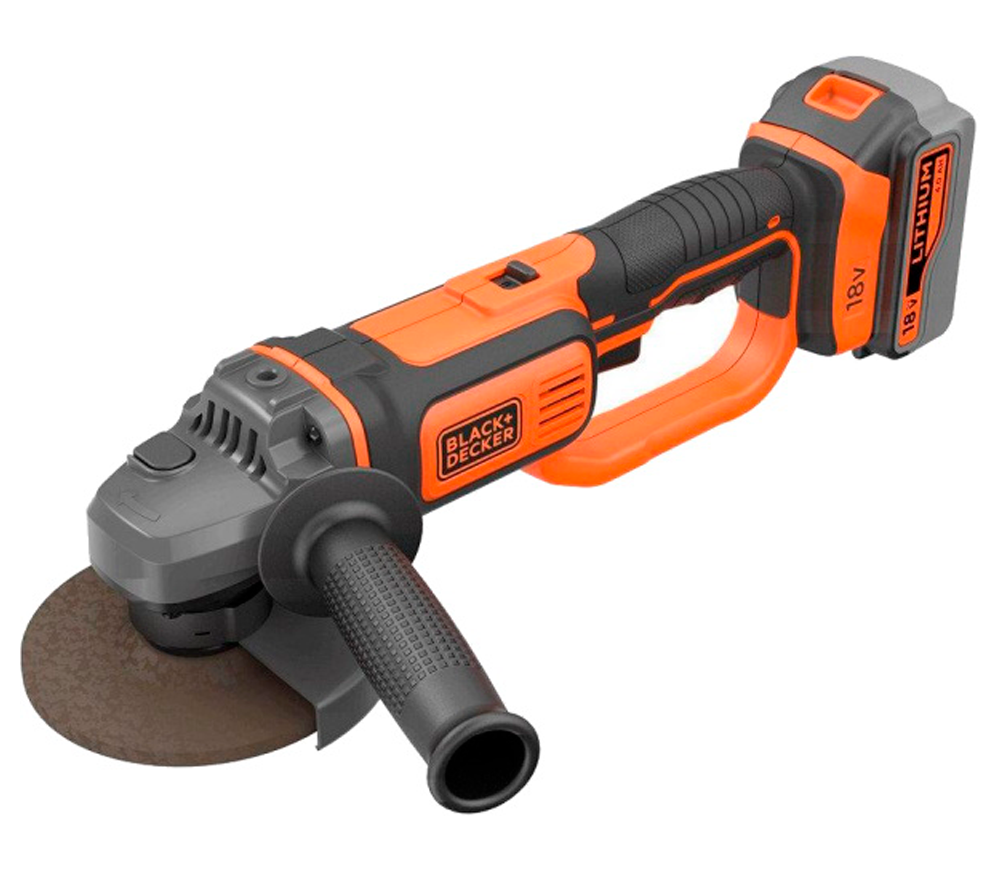Polizor unghiular cu acumulator BLACK&DECKER BCG720M1 125mm 18V 4Ah photo