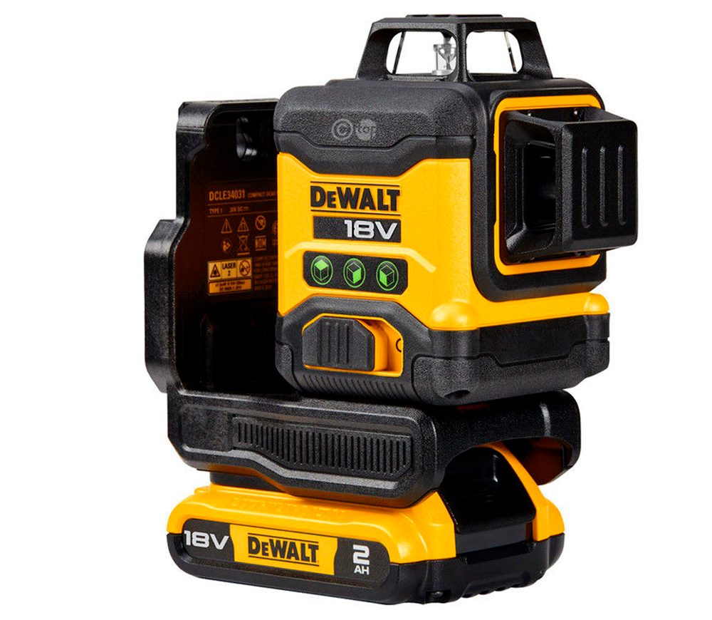 Nivelă cu laser DEWALT DCLE34031D1 3fascicole 40m photo