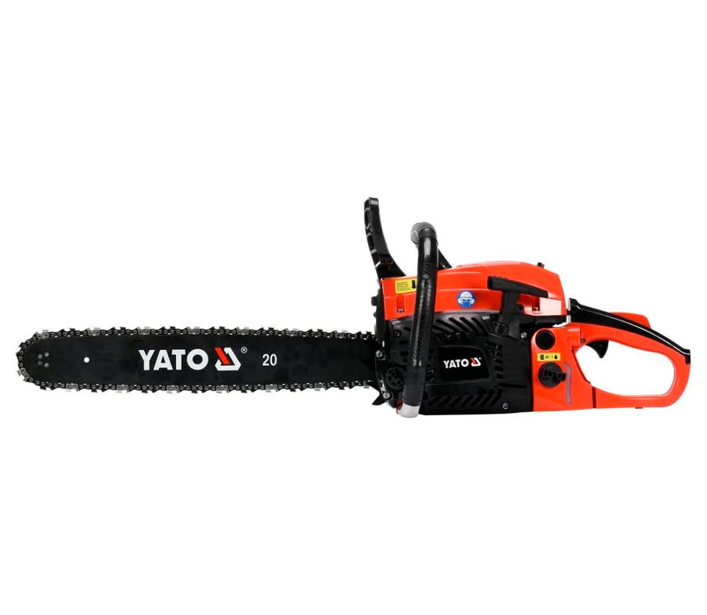 Цепная пила бензиновая YATO YT84910 480мм 56см3 photo 0
