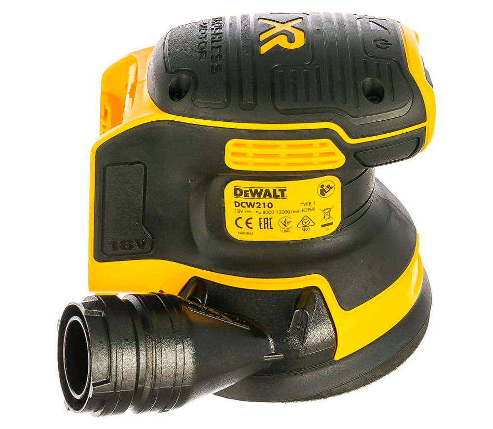Mașină de șlefuit excentrică DEWALT DCW210N  125 photo 0