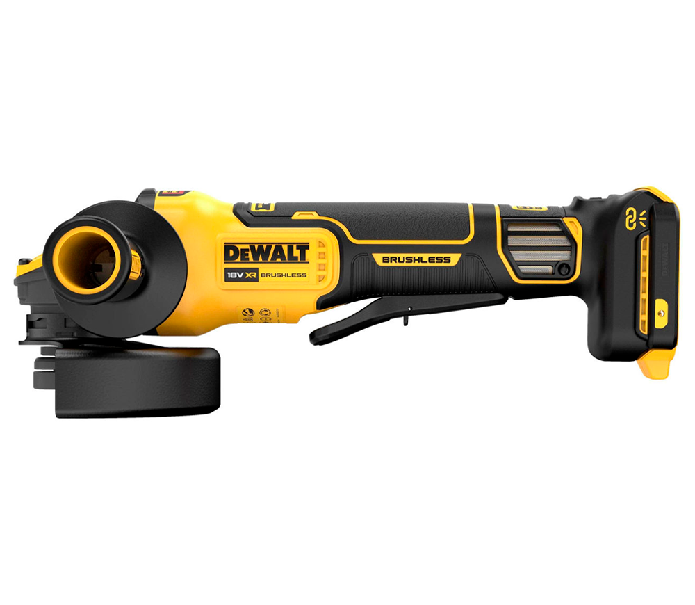 Polizor unghiular cu acumulator (fără baterii) DEWALT DCG416VSN 125mm 18-54V photo 0