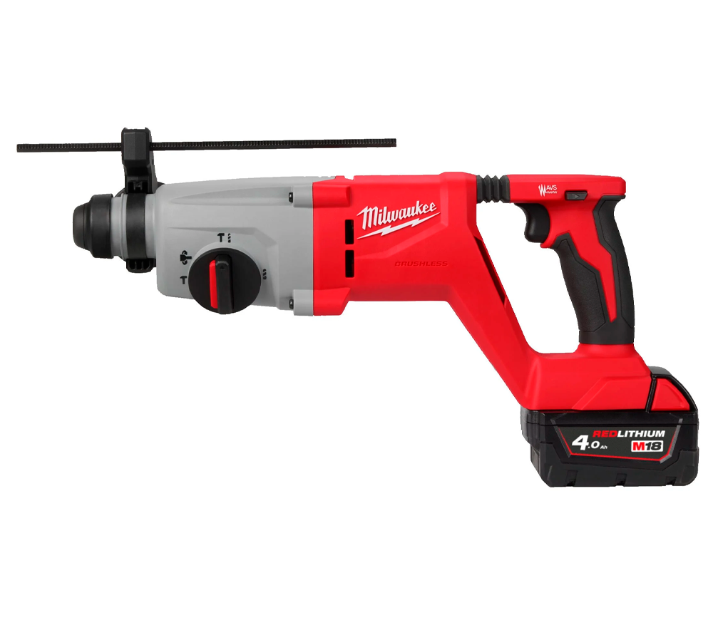 Ciocan rotopercutor cu acumulator MILWAUKEE M18BLHACD26-402X 2.6J 18V 4Ah photo 1