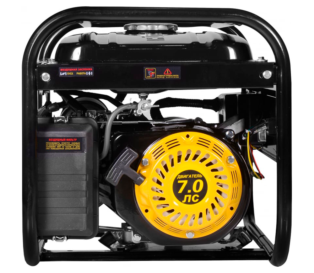 Generator electric HUTER DY4000L 64/1/21 3.2kw Benzină AVR photo 3