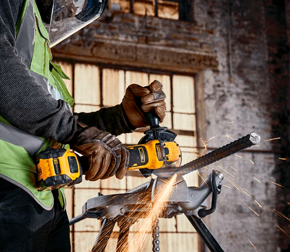 Polizor unghiular cu acumulator (fără baterii) DEWALT DCG416VSN 125mm 18-54V photo 3