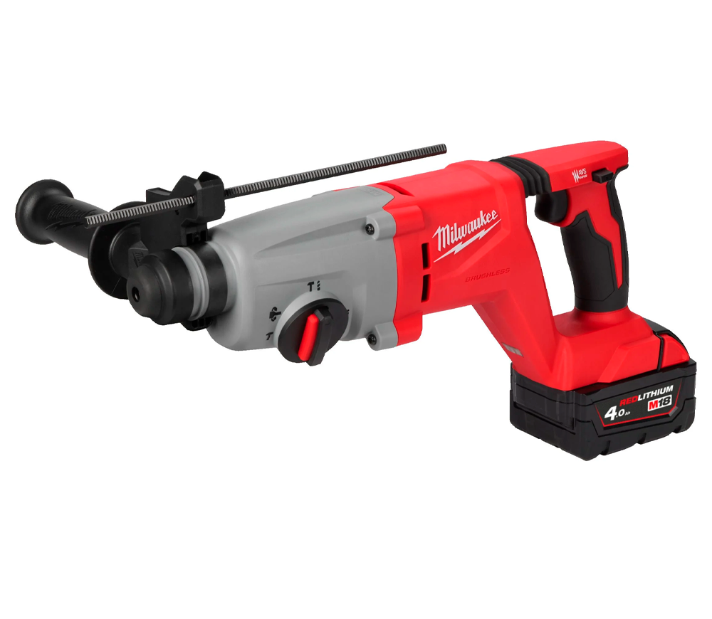 Ciocan rotopercutor cu acumulator MILWAUKEE M18BLHACD26-402X 2.6J 18V 4Ah photo 4