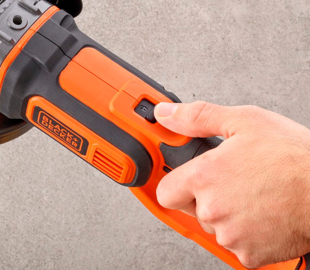 Polizor unghiular cu acumulator BLACK&DECKER BCG720M1 125mm 18V 4Ah photo 4
