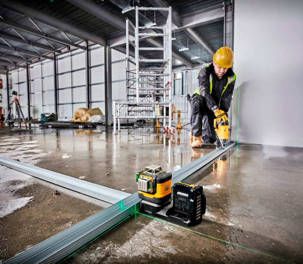 Nivelă cu laser DEWALT  DCE089NG18-XJ 3fascicole 35m photo 5