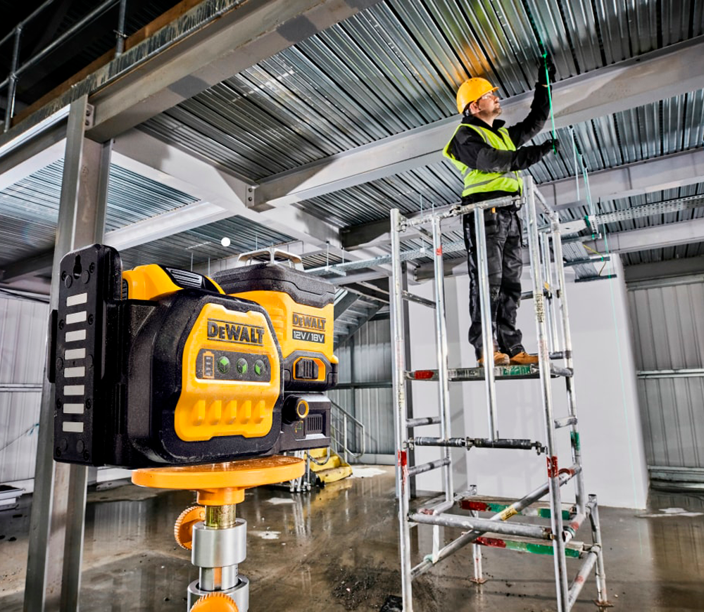 Nivelă cu laser DEWALT  DCE089NG18-XJ 3fascicole 35m photo 6