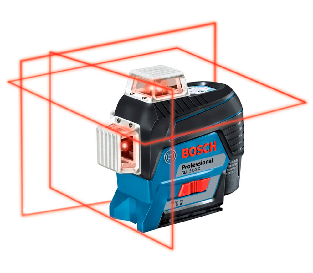 Nivelă cu laser BOSCH GLL 3-80 C 3fascicole 30m photo
