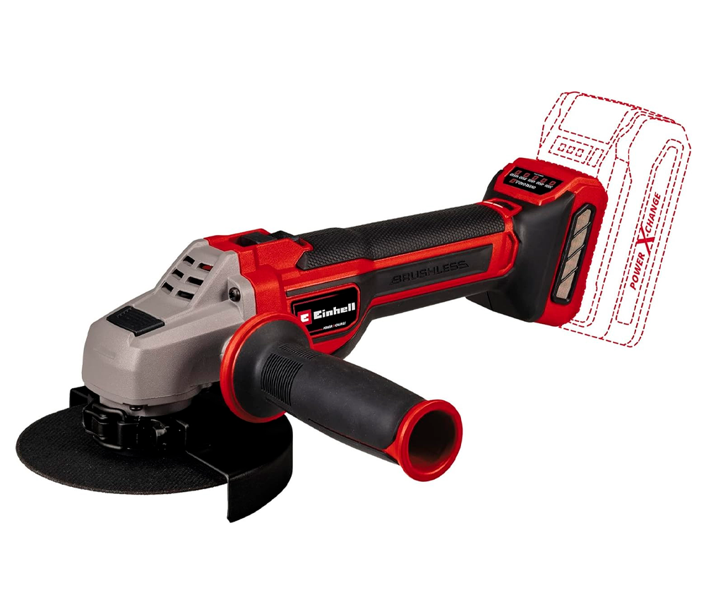 Polizor unghiular cu acumulator (fără baterii)  EINHELL TP-AG 18/125 CE Q Li Solo 125 18V photo