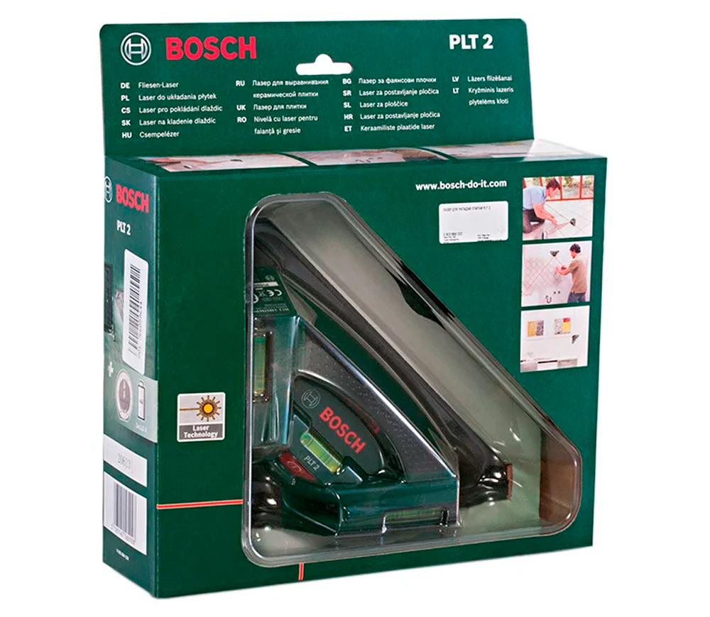 Лазерный уровень BOSCH PLT 2 2луча 7m photo 9