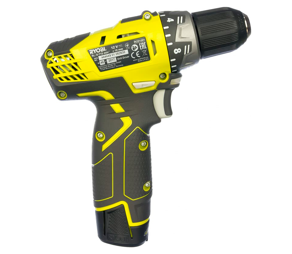 Шуруповерт аккумуляторный RYOBI RCD12012L 12В 1.3Ач photo 0
