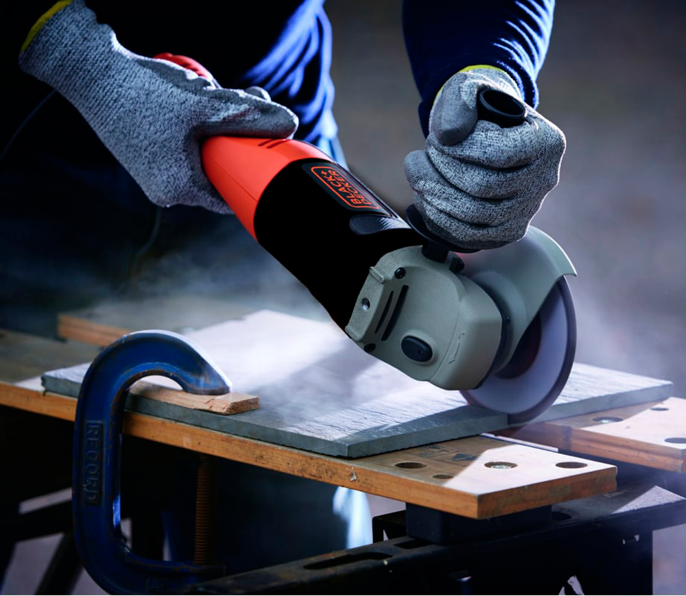 Угловая шлифмашина BLACK&DECKER KG1202 1200вт 125мм photo 1