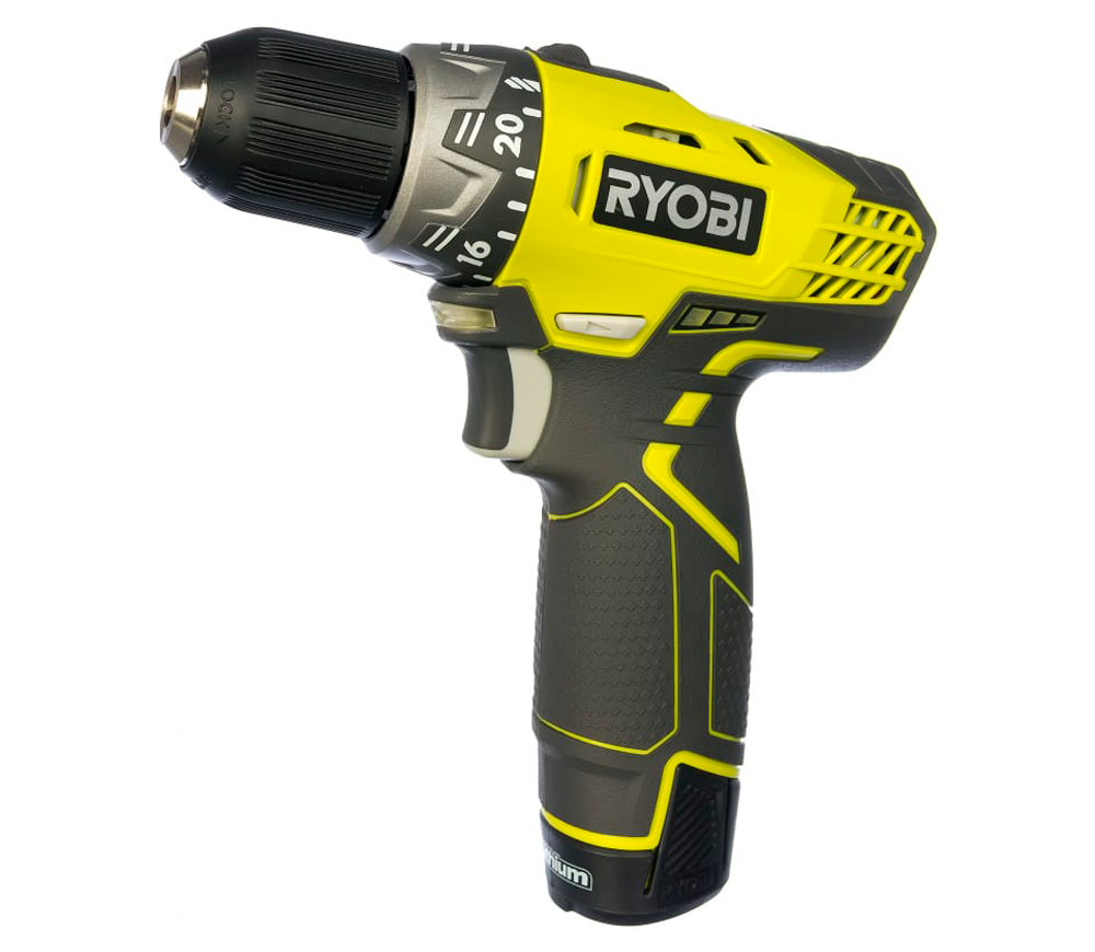 Шуруповерт аккумуляторный RYOBI RCD12012L 12В 1.3Ач photo 1