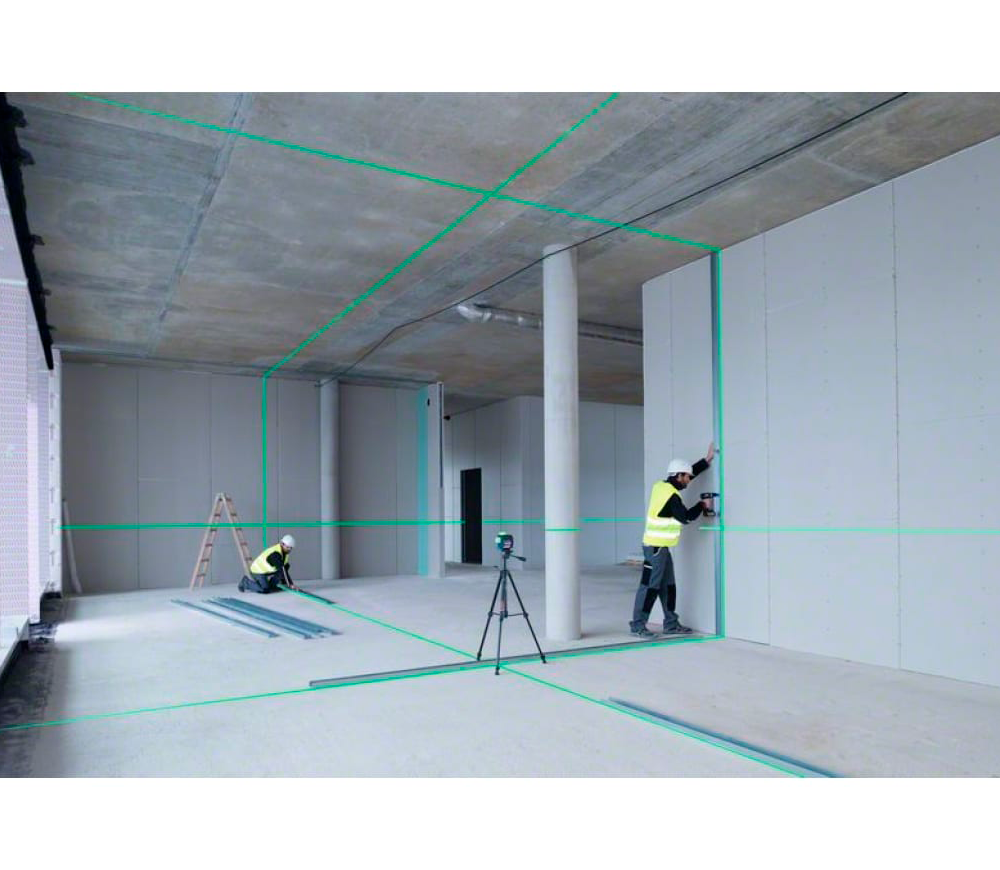 Nivelă cu laser BOSCH GLL 3-80 CG 3fascicole 30m photo 2