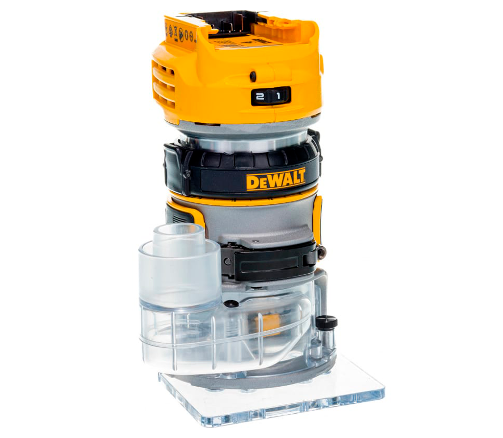 Фрезер аккумуляторный (без аккумуляторов) DEWALT DCW600N 36мм 18В photo 2