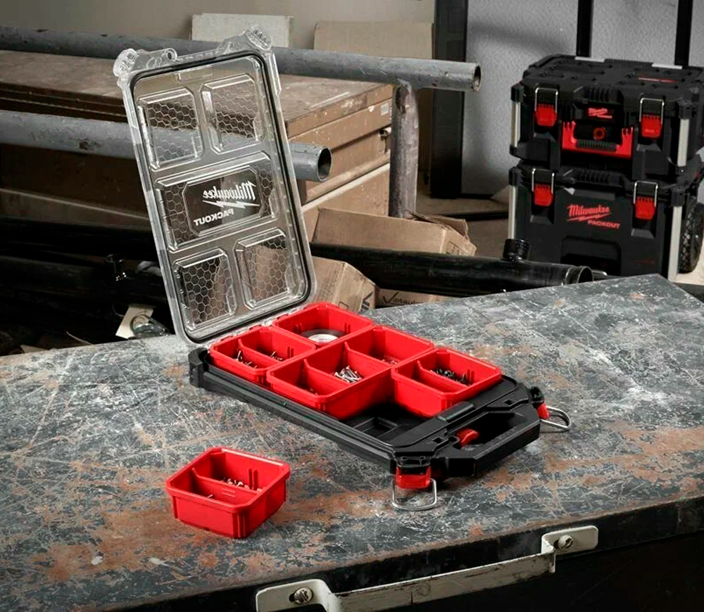 Organaizer MILWAUKEE Packout Compact Organizer 4932471065 Plastic photo 3