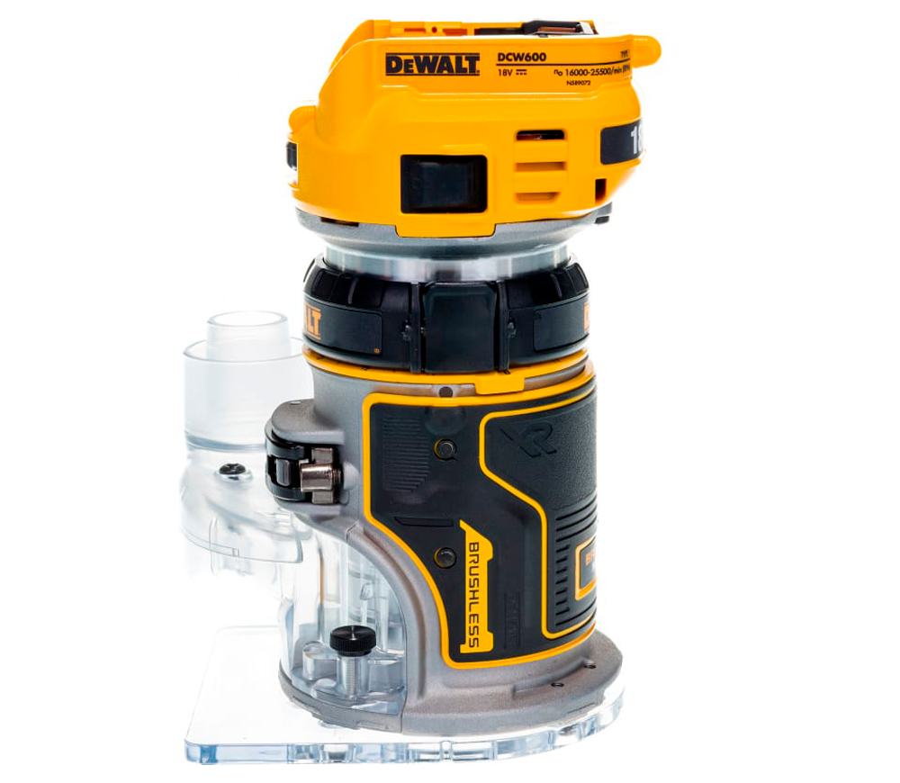 Фрезер аккумуляторный (без аккумуляторов) DEWALT DCW600N 36мм 18В photo 4