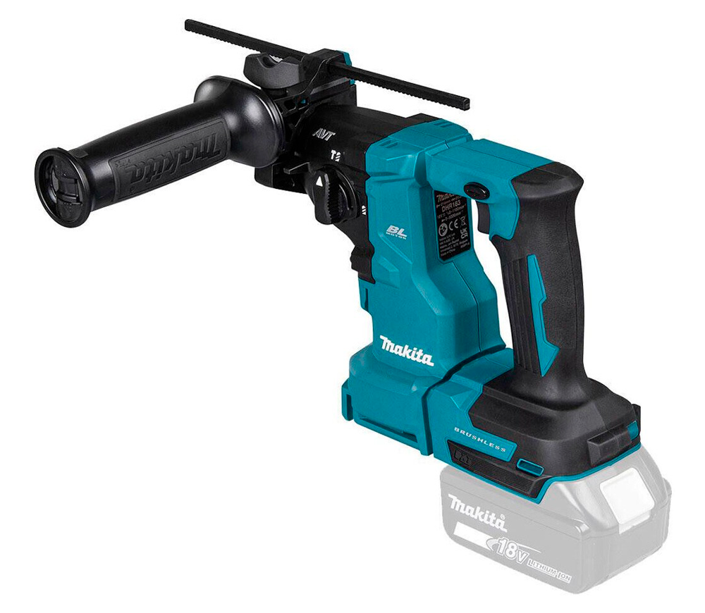 Ciocan rotopercutor cu acumulator (fără baterii) MAKITA DHR183Z 1.7J 18V photo 1