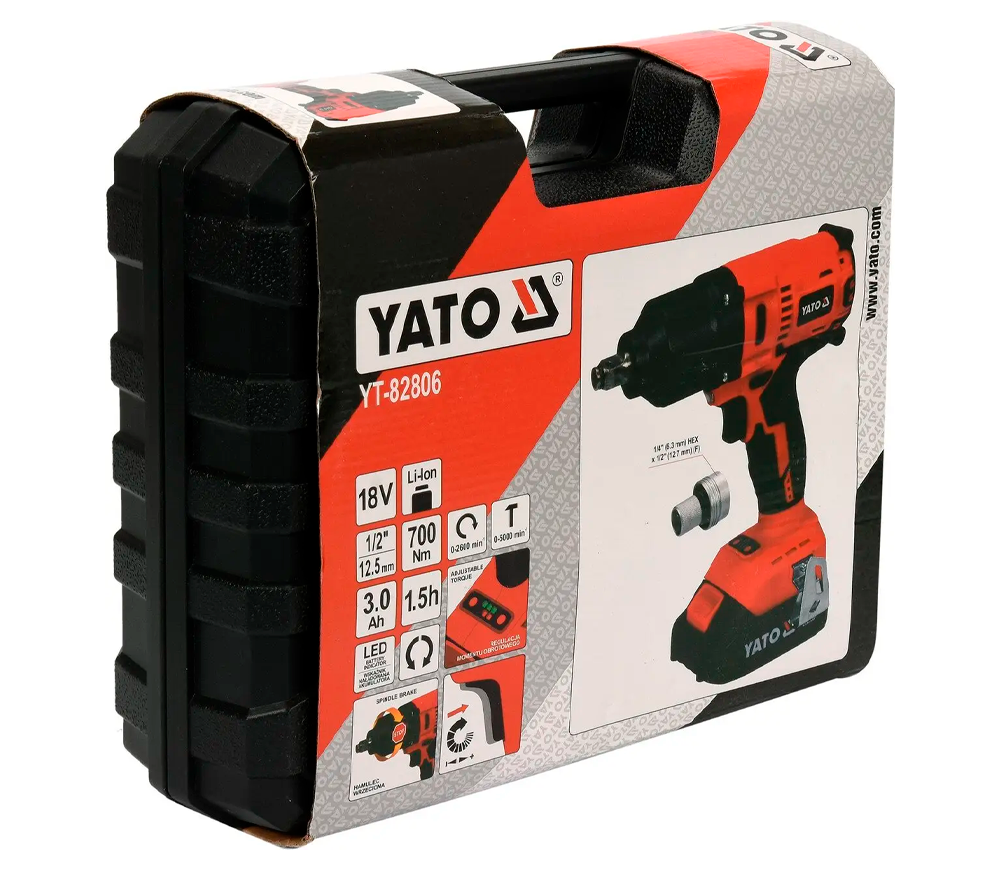 Mașină de înșurubat cu impact YATO YT82806  700Nm photo 7