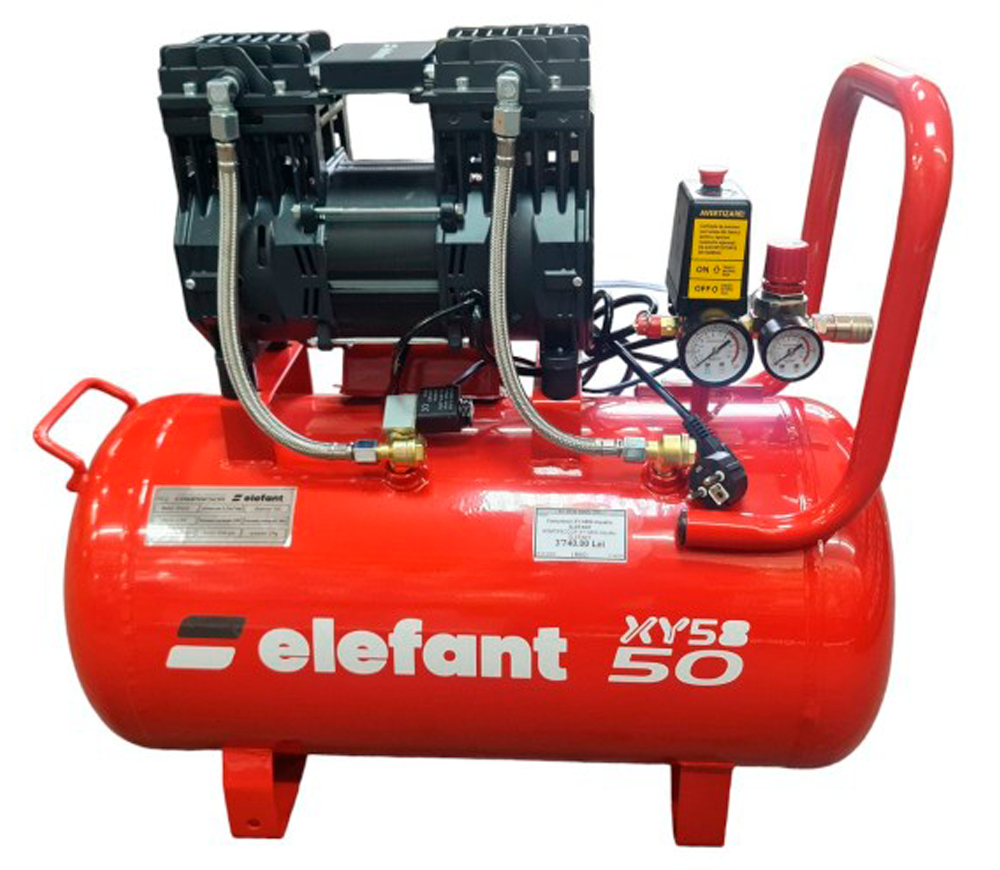 Compresor Elefant XY-5850 250l/min 50L photo