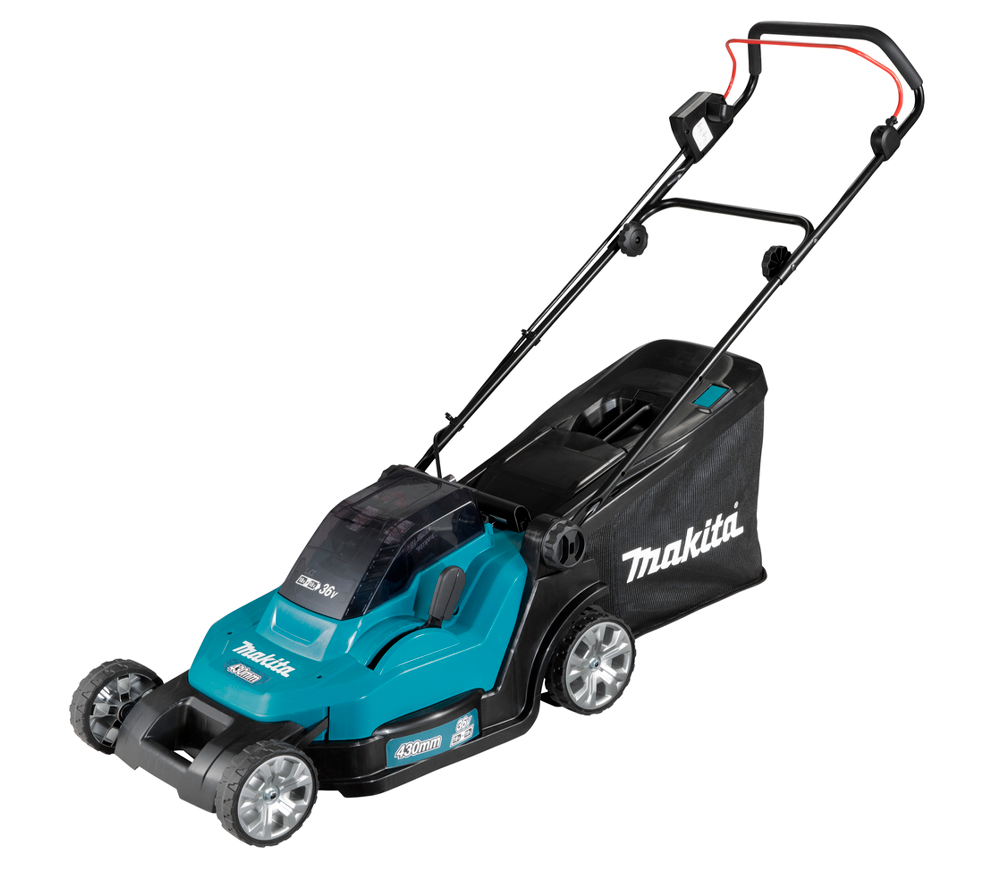 Mașină de tuns gazonul cu acumulator MAKITA DLM432CT2 430mm 2x18V 5Ah photo