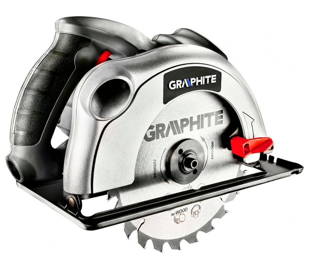Дисковая пила GRAPHITE 58G486 1200вт 185мм photo