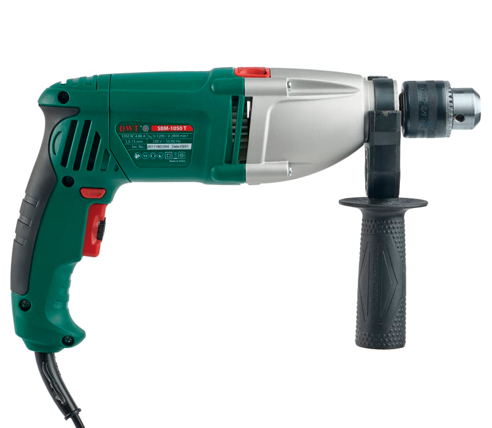 Mașină de găurit cu percutie DWT SBM1050 T 1050w photo 1