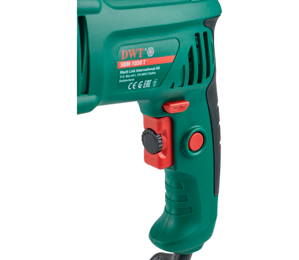Mașină de găurit cu percutie DWT SBM1050 T 1050w photo 3