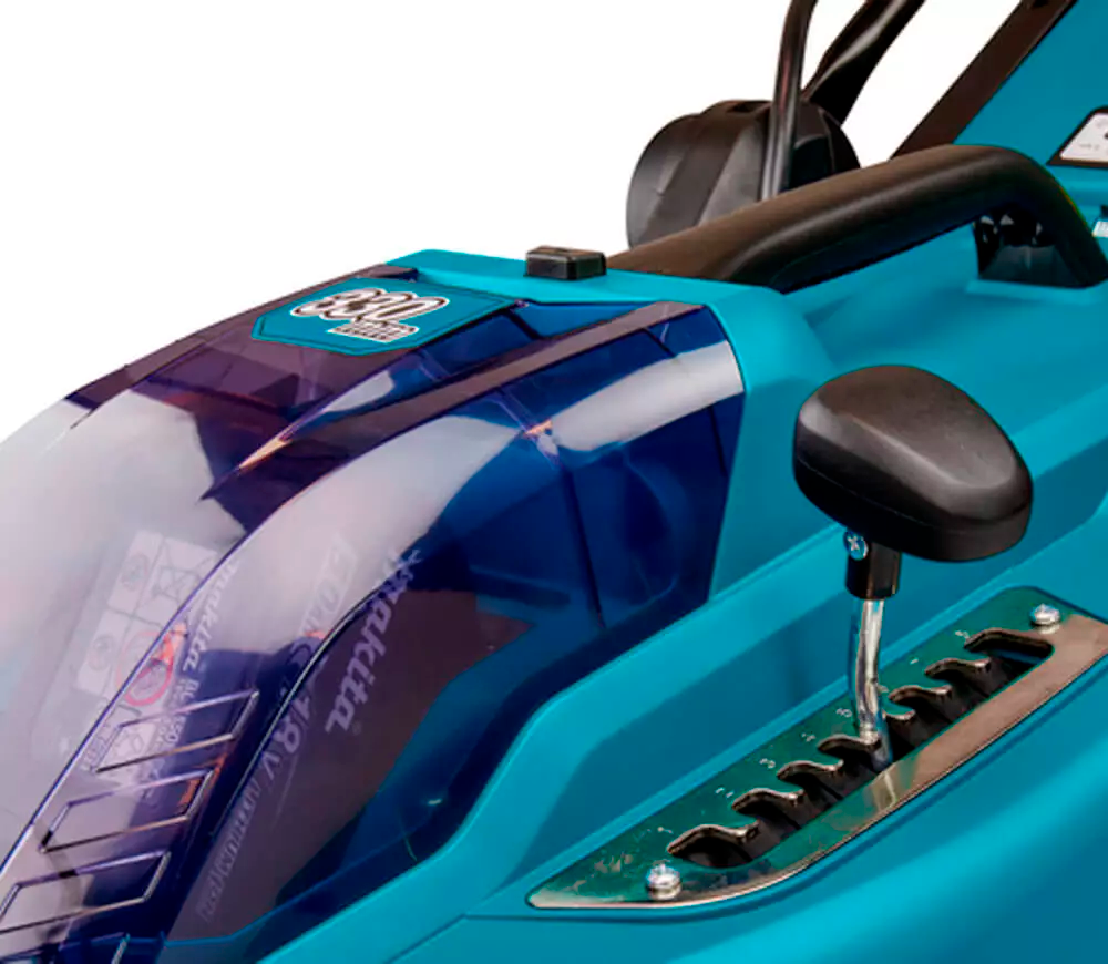 Mașină de tuns gazonul cu acumulator (fără bat) MAKITA DLM330Z 330mm 18V photo 2
