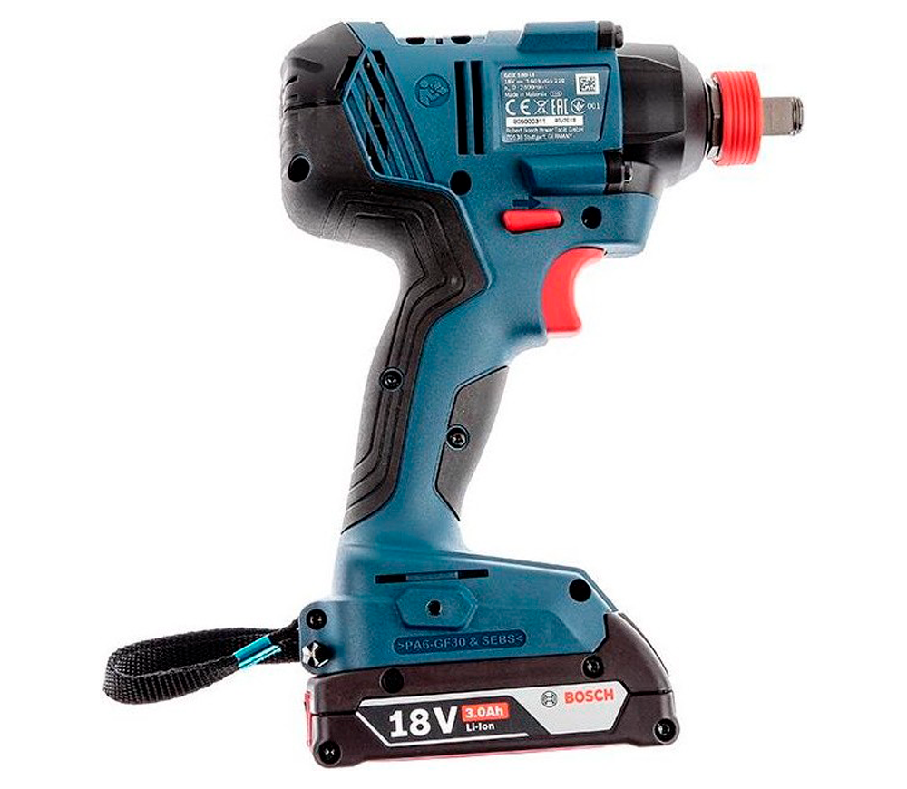 Mașină de înșurubat cu impact BOSCH GDX 180-LI Professional 180Nm photo 1