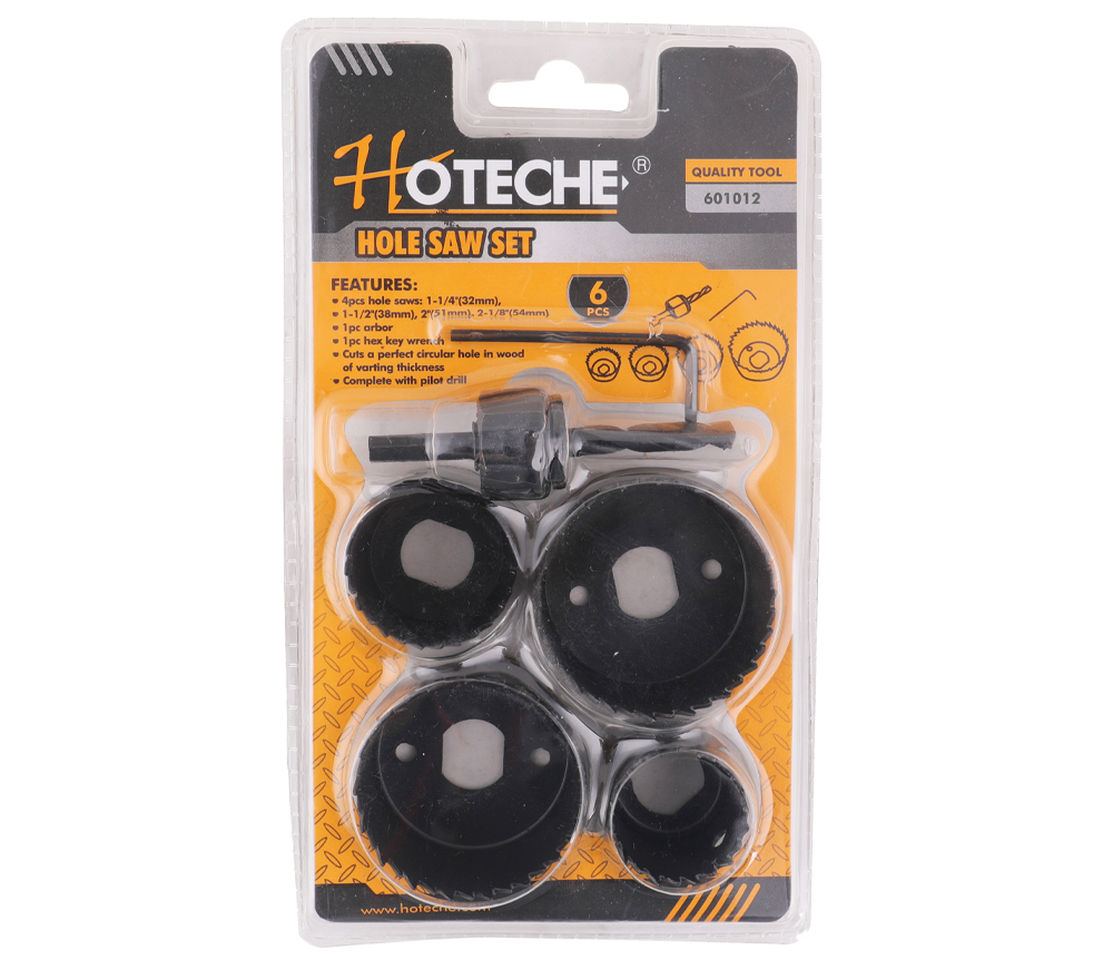 Set de carote de găurit HOTECHE 601012 32/38/51/54mm photo