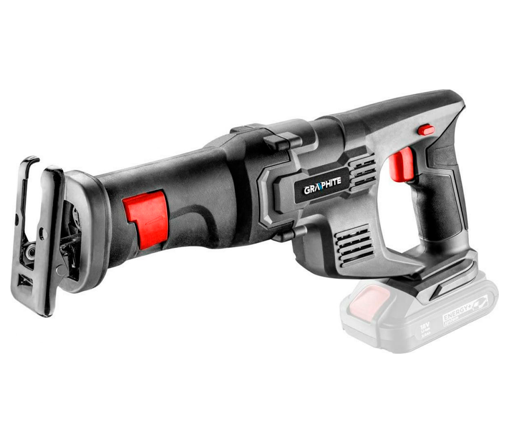 Fierăstrău sabie cu acumulator (fără bat) GRAPHITE 58G017 18V photo