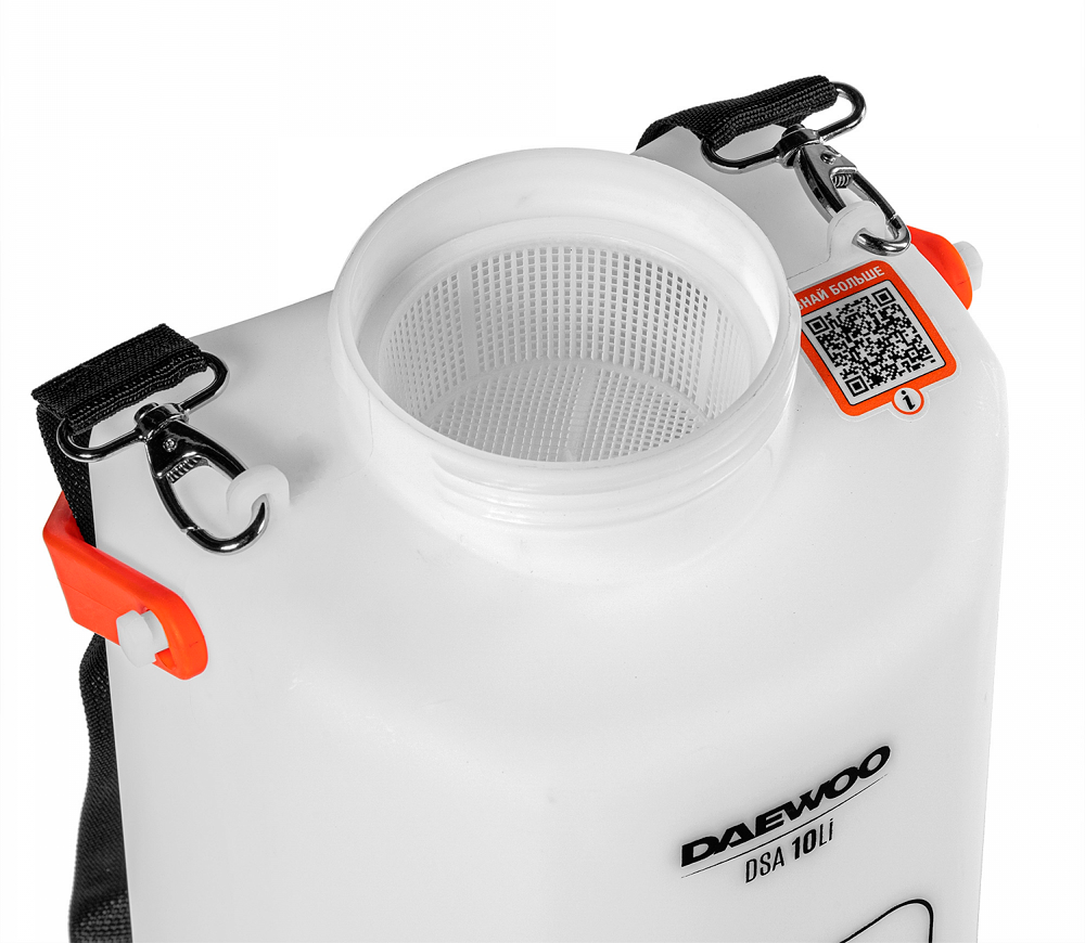 Pulverizator cu acumulator DAEWOO DSA 10Li 4bar 10L 16V 2.5Ah photo 5