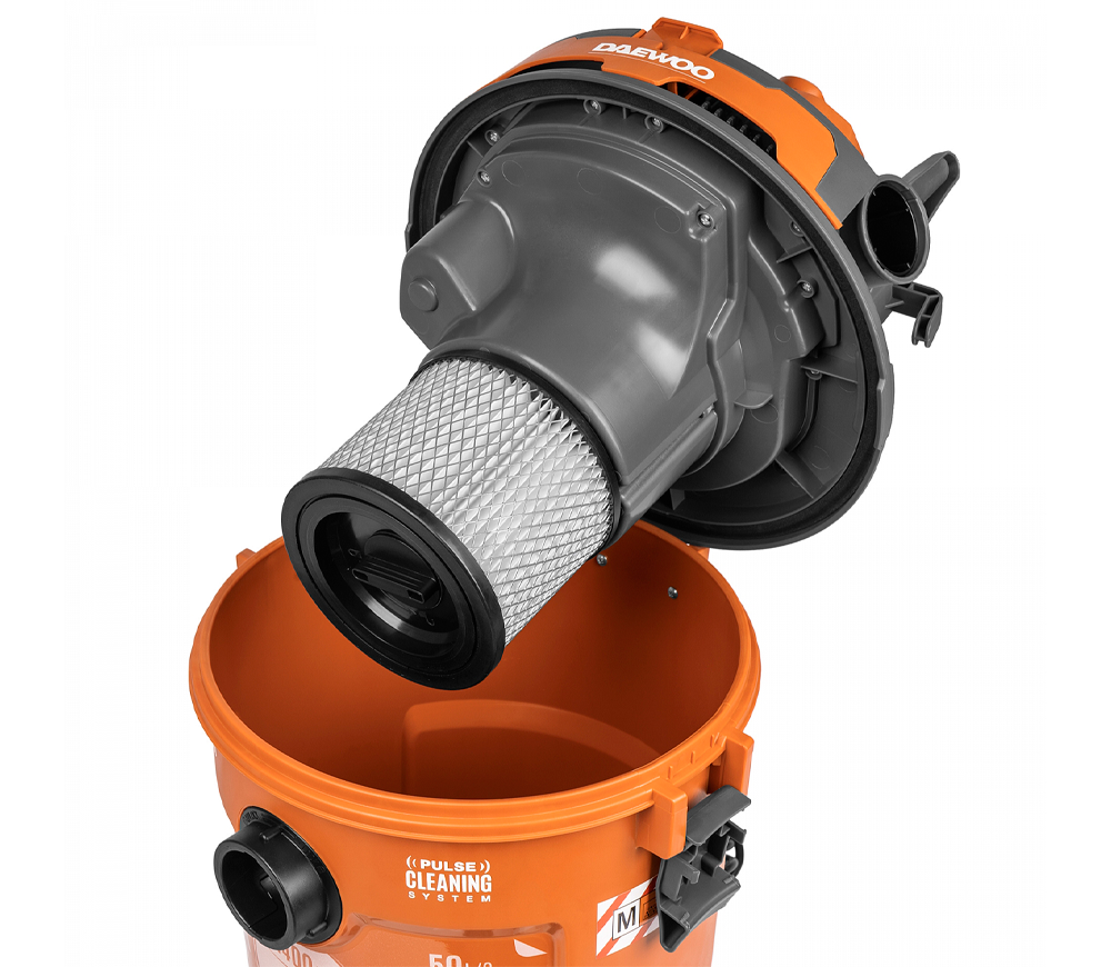 Aspirator industrial DAEWOO DAVC 2500SD 1200w 175mbar 25L photo 8