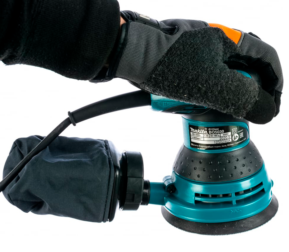 Шлифмашина эксцентриковая MAKITA BO5030 300вт 125мм photo 3