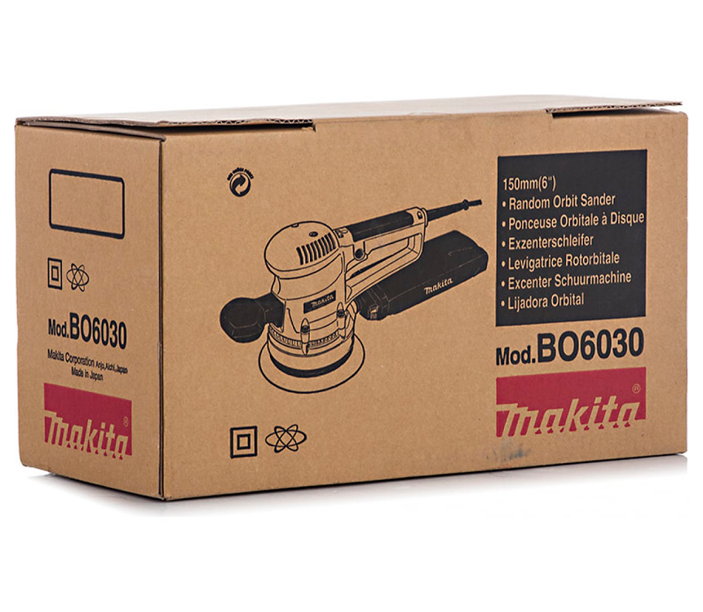 Шлифмашина эксцентриковая MAKITA BO6030 310вт 150мм photo 3