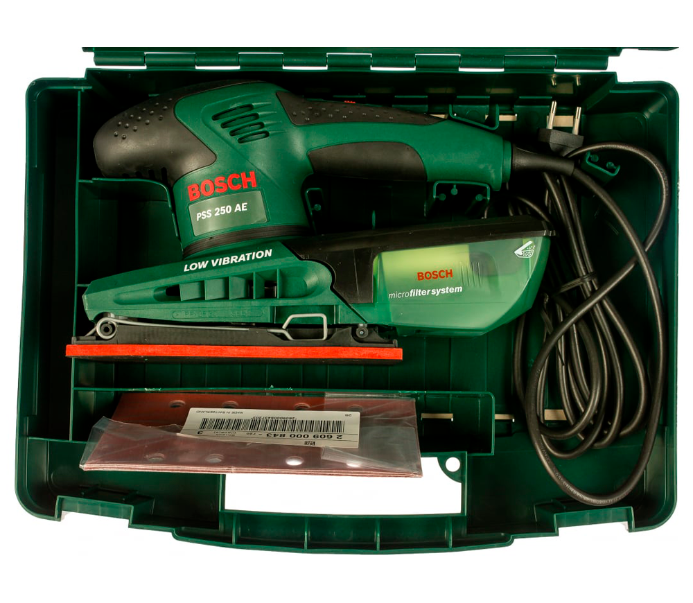Mașină de șlefuit cu vibrații BOSCH PSS 200 AC 200w photo 3