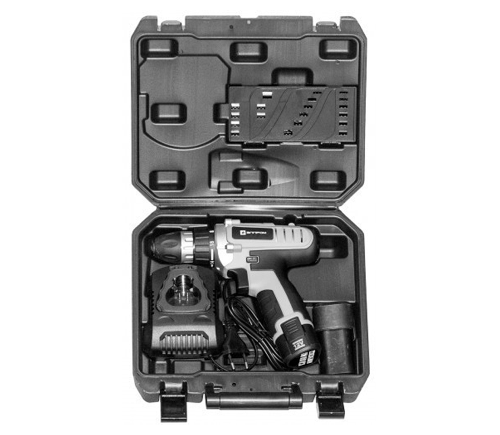 Mașină de înșurubat cu acumulator  ЭЛПРОМ ЭДА-12-2 Li-ion 12V 1.5Ah photo 0