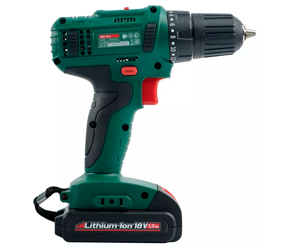Mașină de înșurubat cu acumulator DWT ABS18 Bli-2 BMC 18V 1.5Ah photo 1