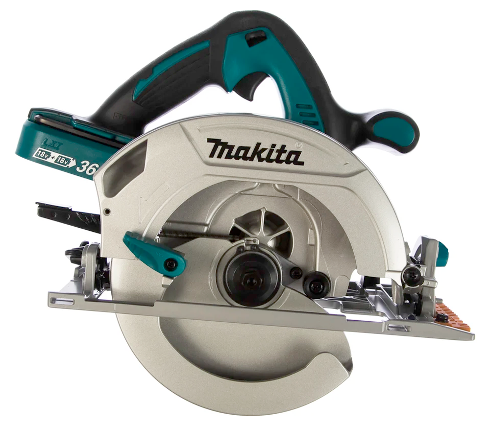 Fierăstrău circular cu acumulator (fără bat) MAKITA DHS710Z 190mm 2x18V photo 0