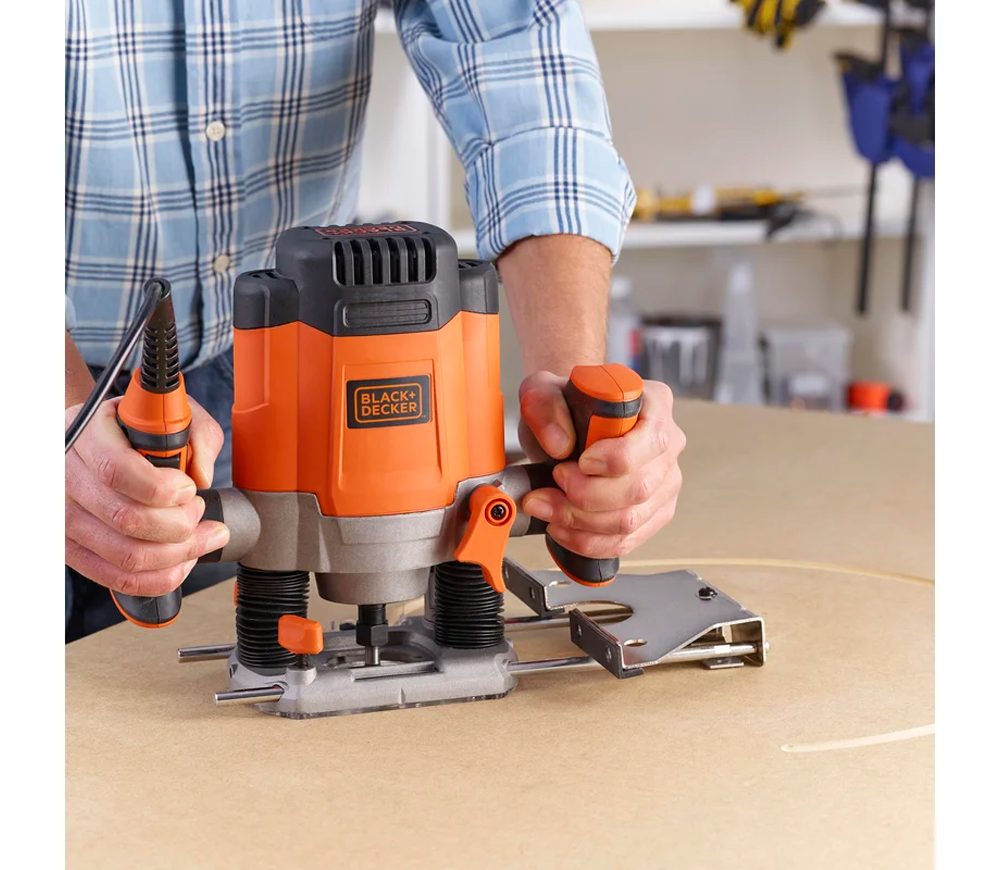 Mașină de frezat BLACK&DECKER KW1200EKA 1200w photo 2